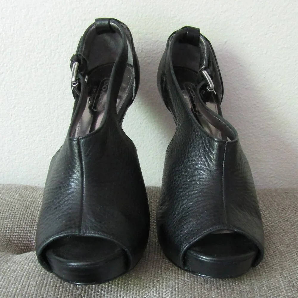 Coach Open Toe Stiletto 5.5B